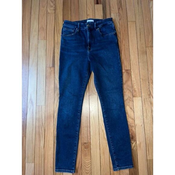 Good American GOOD WAIST ANKLE SKINNY JEANS GW941TT Size 8/29 - Picture 2 of 6